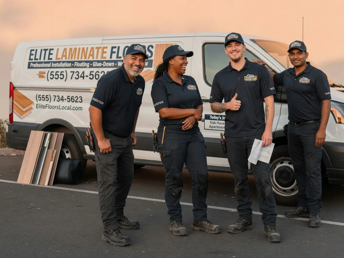 Laminate flooring installation company in Dickey, ND